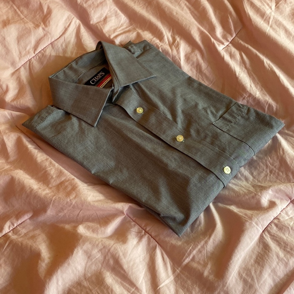 Chaps Regular Fit Wrinkle Free Dress Shirt